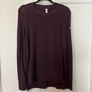 Alo Yoga Glimpse Long Sleeve Top